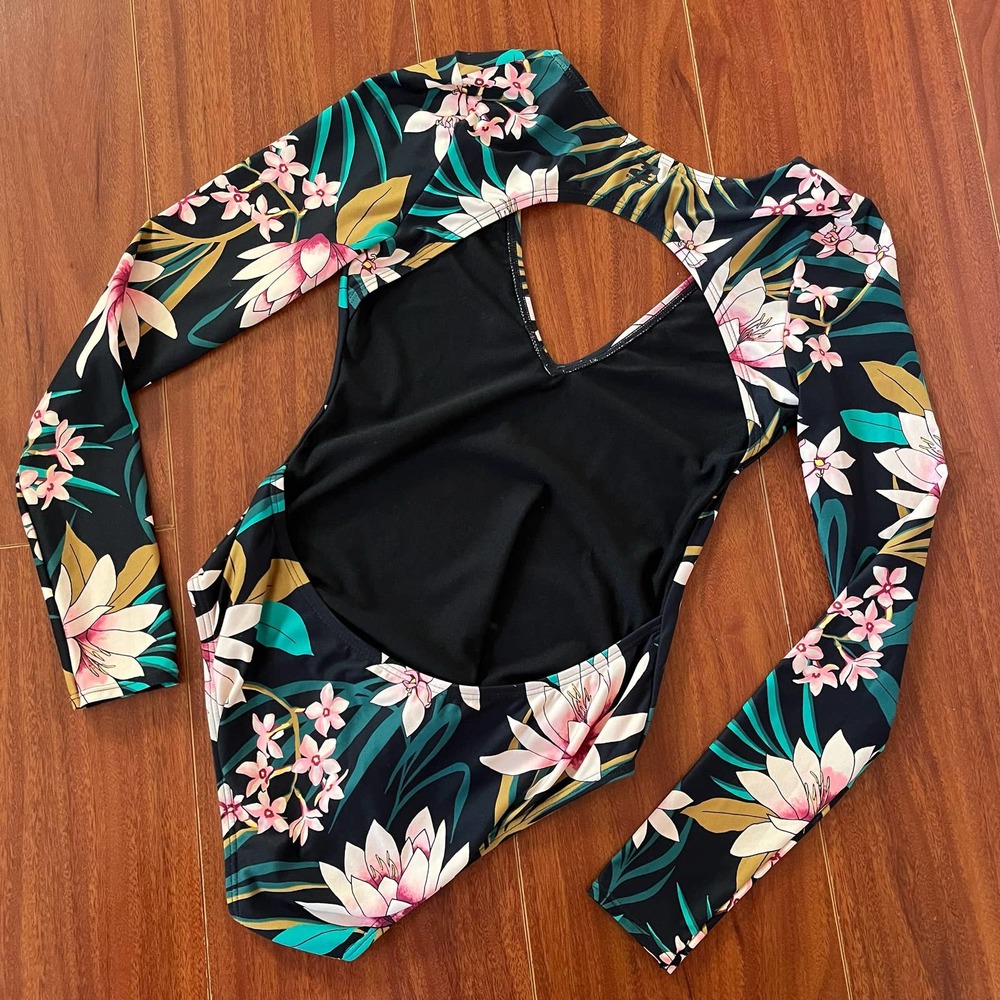 NWOT Billabong• After Sunset One Piece Surf Suit Swimsuit - Picture 7 of 14